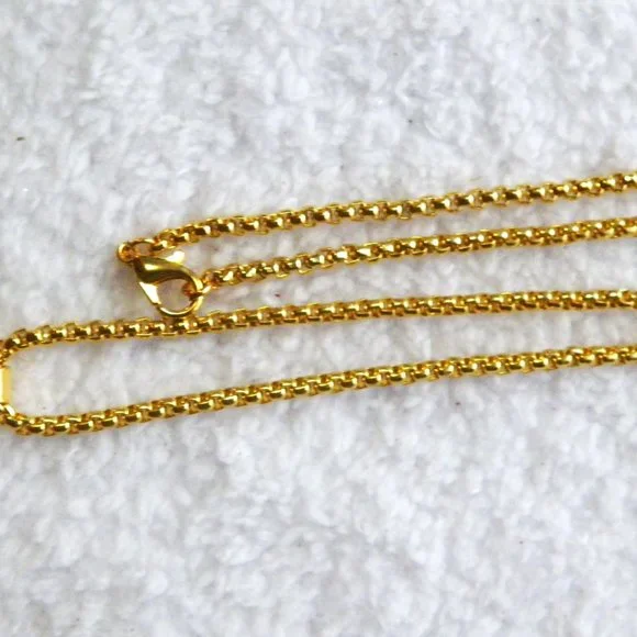 🇺🇸HOST PICK🇺🇲Gold American Flag Eagle Pendant Necklace NEW 3D 23" - Picture 9 of 9